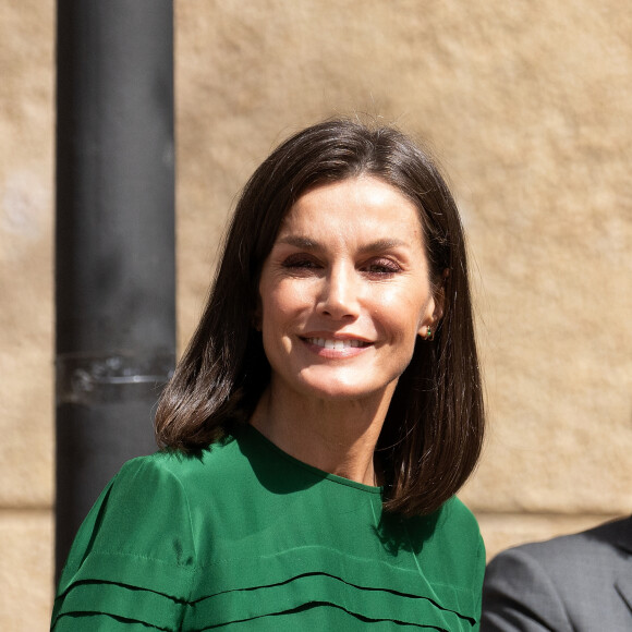 La reine Letizia d'Espagne présente les prix de la 7ème édition des Discapnet Awards pour les technologies accessibles de la Fondation "Once" à Madrid, Espagne, le 21 mars 2024. 