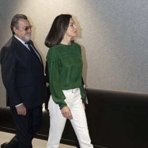 La reine Letizia d'Espagne présente les prix de la 7ème édition des Discapnet Awards pour les technologies accessibles de la Fondation "Once" à Madrid, Espagne, le 21 mars 2024. 