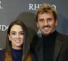 Antoine Griezmann célèbre l'anniversaire commun de ses enfants
 
Antoine Griezmann et sa femme Erika Choperena - Le joueur A.Griezmann et son ami M.Llorente se lancent dans l'aventure de la restauration et ouvrent le Rhudo à Madrid.