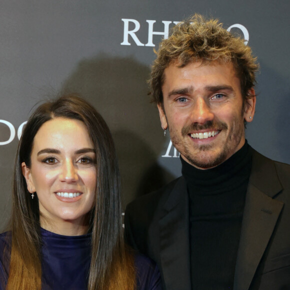 Antoine Griezmann célèbre l'anniversaire commun de ses enfants
 
Antoine Griezmann et sa femme Erika Choperena - Le joueur A.Griezmann et son ami M.Llorente se lancent dans l'aventure de la restauration et ouvrent le Rhudo à Madrid.