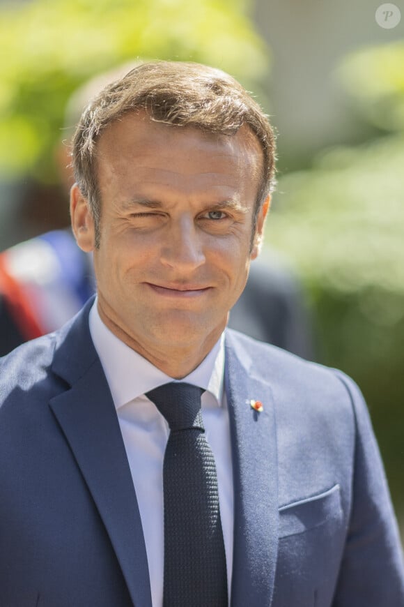 Le président Emmanuel Macron a voté au Touquet pour le premier tour des élections législatives