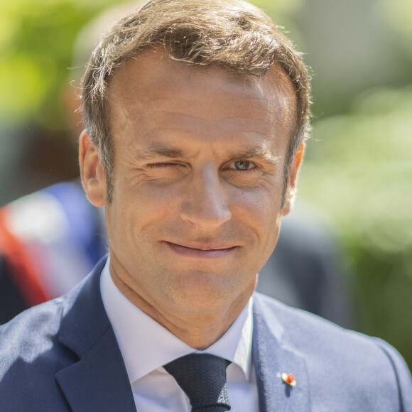 Le président Emmanuel Macron a voté au Touquet pour le premier tour des élections législatives