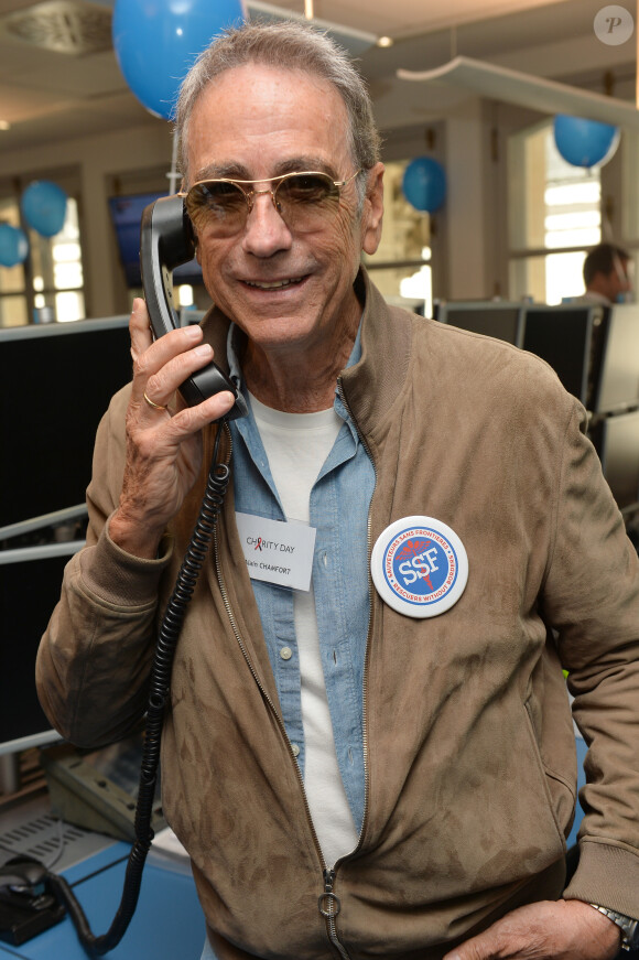 Alain Chamfort à l'opération Charity Day chez Aurel BCG partners à Paris le 11 septembre 2019. © Veeren / Bestimage  