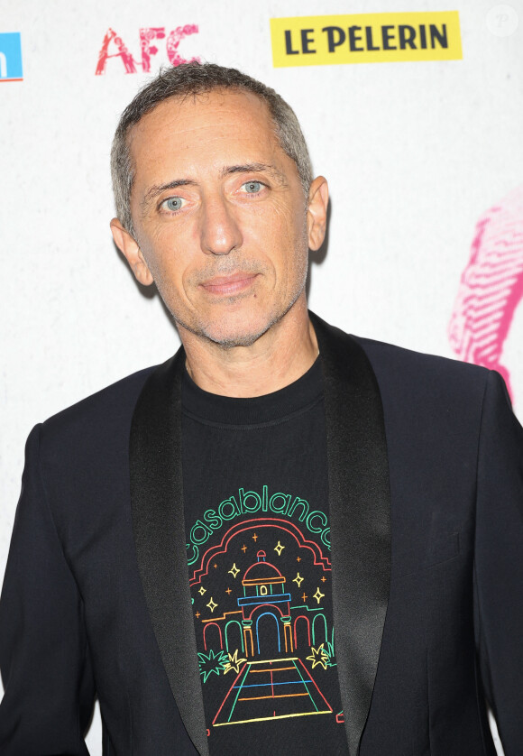 Gad Elmaleh - Générale du spectacle musical "Bernadette de Lourdes" au Dôme de Paris à Paris le 21 septembre 2023. © Coadic Guirec/Bestimage