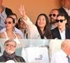 Défilé de personnalités aux Masters 1000 de Monte-Carlo.
Pauline Ducruet, Marie et Louis Ducruet lors de la finale du Rolex Masters 1000 de Monte-Carlo à Roquebrune-Cap-Martin © Bruno Bebert / Bestimage