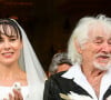 Après 25 ans de relation, le couple s'est finalement marié le 2 septembre 2022.
Mariage d'Hugues Aufray et de Murielle Mégevand à l'église Saint-Vigor de Marly-Le Roy, France, le 2 septembre 2023. 