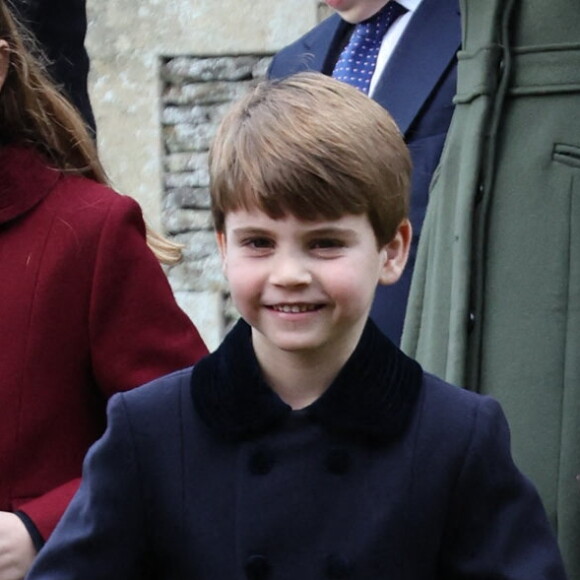 Les membres de la famille royale britannique lors de l'office religieux de Noël à Sandringham, au Royaume-Uni, le 25 décembre 2022. Photo par Stephen Lock / i-Images/ABACAPRESS.COM