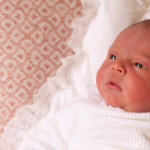 La photo de naissance du prince Louis.©Instagram princeandprincessofwales