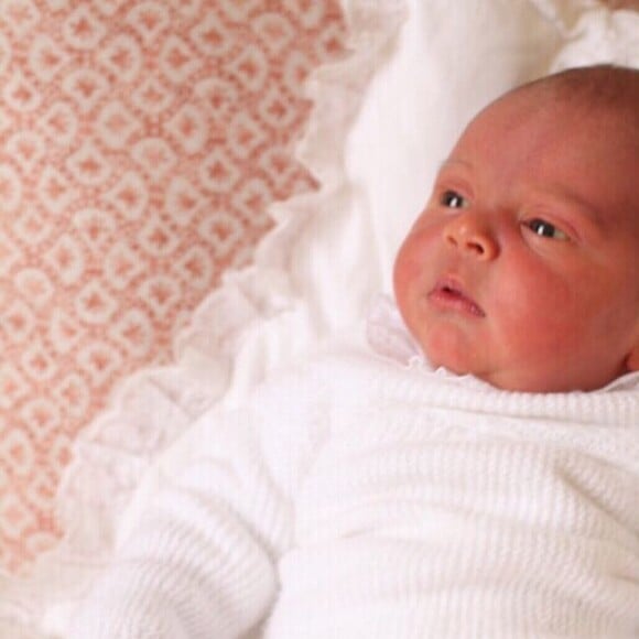 La photo de naissance du prince Louis.©Instagram princeandprincessofwales