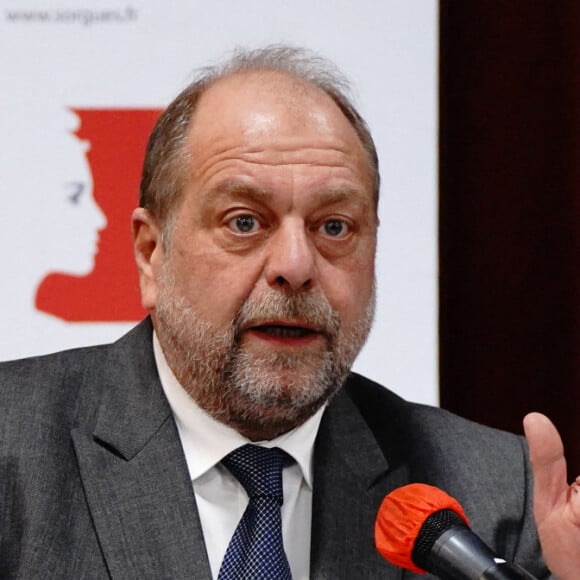 Eric Dupond-Moretti, ministre de la justice et garde des sceaux lors de la visite de la Maison de Services au Public (MSAP) à Sorgues le 5 janvier 2021. © Norbert Scanella / Panoramic / Bestimage