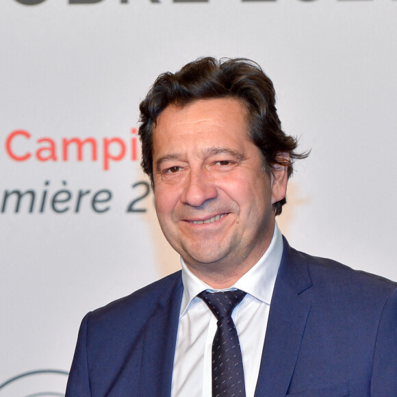 Laurent Gerra lors de la cérémonie d'ouverture du 13ème Festival Lumière à Lyon, France, le 9 octobre 2021. Photo par Julien Reynaud/APS-Medias/ABACAPRESS.COM