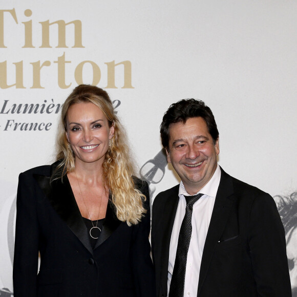 Christelle Bardet et son compagnon Laurent Gerra - Photocall de la cérémonie de clôture de la 14ème Edition du festival du cinéma Lumière Film Festival à Lyon. Le 21 octobre 2022 © Pascal Fayolle / Bestimage 