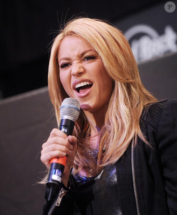 Shakira chantera lors d'un concert géant la veille de l'ouverture de la Coupe du Monde en Afrique du Sud.