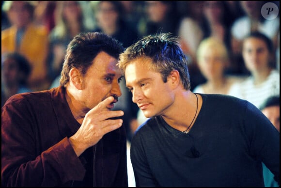 Johnny et David Hallyday