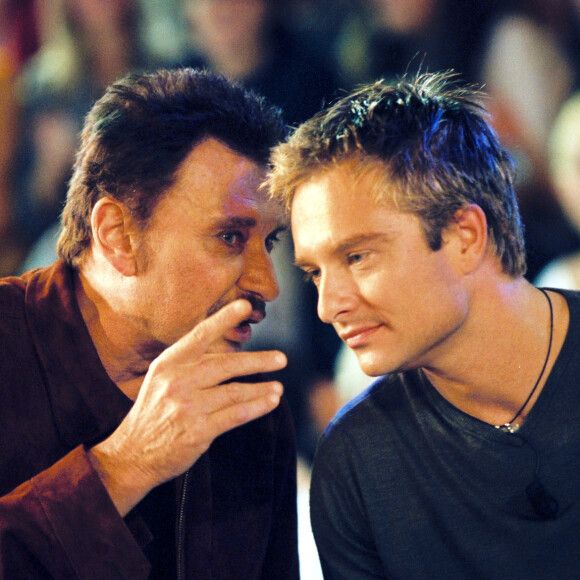 Johnny et David Hallyday