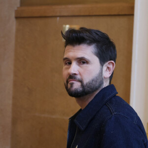 Semi Exclusif - Christophe Beaugrand lors du lancement de 'Une Jonquille contre le cancer' à Paris le 12 Mars 2024. © Denis Guignebourg/Bestimage