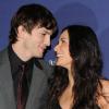 Ashton Kutcher et Demi Moore lors du gala de charité 'A Night at Sardi's' à Los Angeles le 18 mars 2010