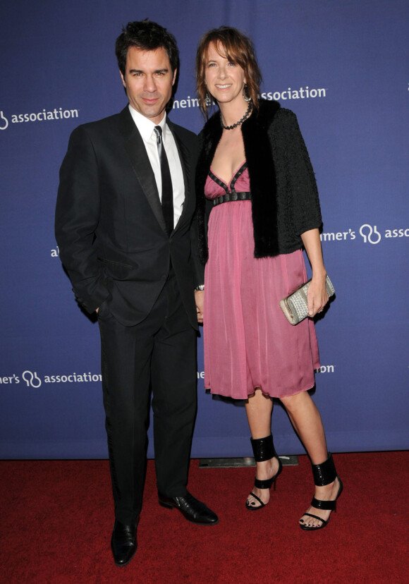 Eric McCormack et sa femme lors du gala de charité 'A Night at Sardi's' à Los Angeles le 18 mars 2010