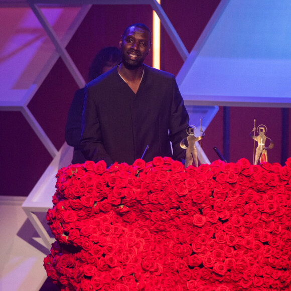 L'acteur Omar Sy au gala de remise des prix Sant Jordi de Cinematografía à Barcelone, Espagne, le mardi 25 avril 2023. Photo par Zowy Voeten/GTres/ABACAPRESS.COM