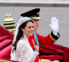 Le cliché, sur lequel William enlace Kate par les hanches, a été publié en noir et blanc
Archives - Mariage du prince William, duc de Cambridge et de Catherine Kate Middleton à Londres le 29 avril 2011 