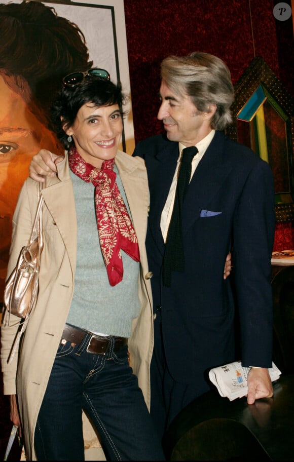 Inès de la Fressange et Luigi d'Urso.