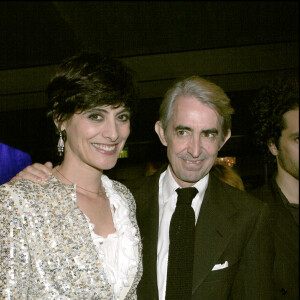 Inès de la Fressange et Luigi d'Urso, soirée d'ouverture au Festival du Film de Paris.