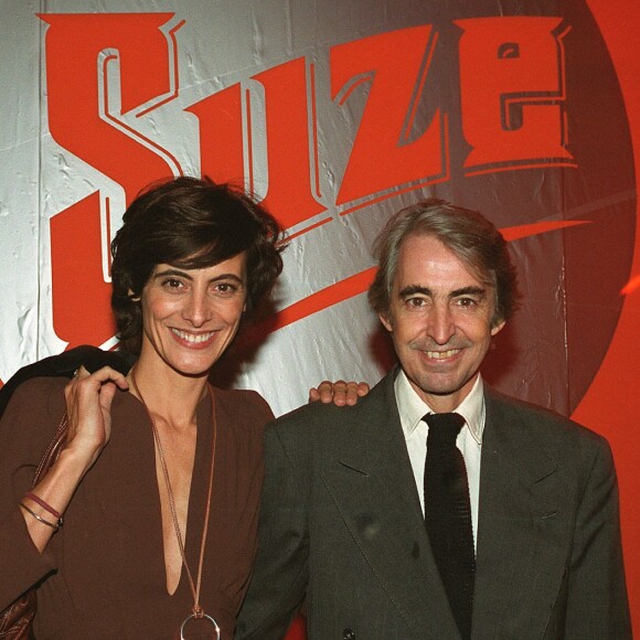 Inès de la Fressange et Luigi d'Urso.