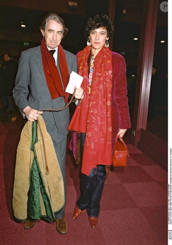 Inès de la Fressange et Luigi d'Urso.