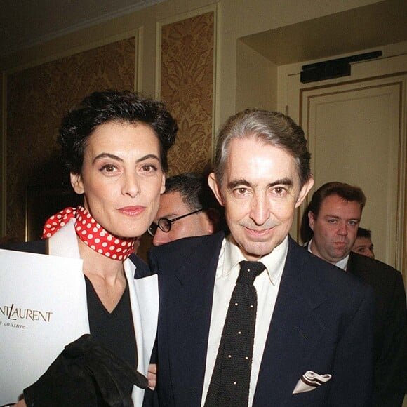 Inès de la Fressange et Luigi d'Urso.