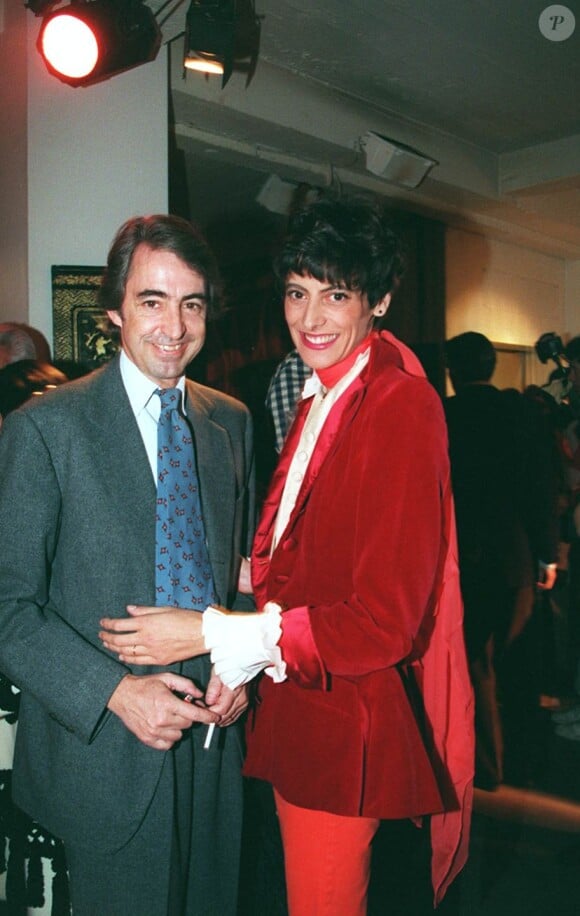 Inès de la Fressange et Luigi d'Urso.