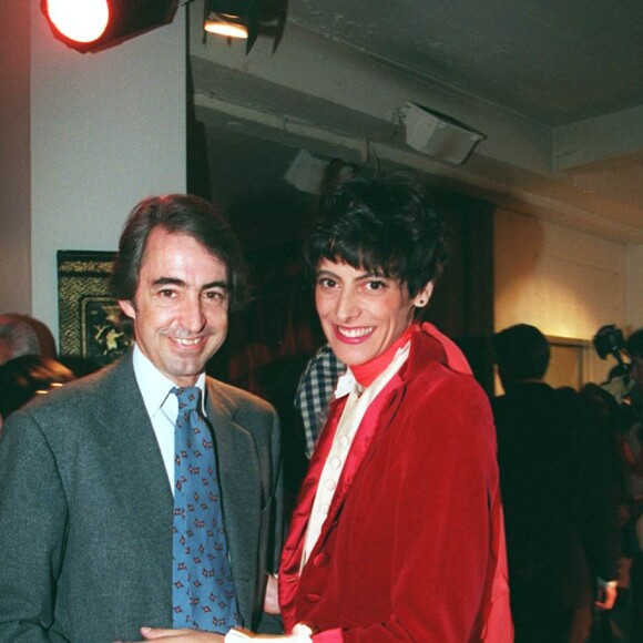 Inès de la Fressange et Luigi d'Urso.