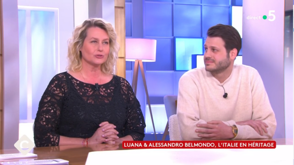 Luana et Alessandro Belmondo, "C à Vous".