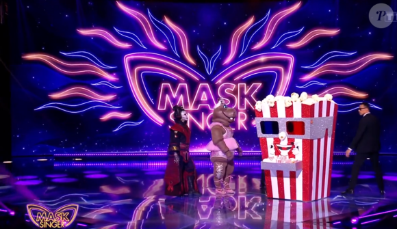 Le Pop-Corn dans "Mask Singer", TF1.