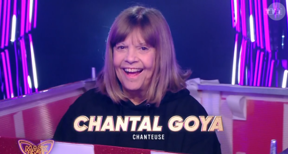 Le Pop-Corn dans "Mask Singer", TF1, est Chantal Goya.