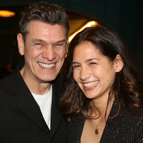 À l'image du mariage de Marc Lavoine avec Line Papin, certaines unions ne durent pas chez les stars...
Marc Lavoine et sa compagne Line Papin lors de la Générale de Presse du Spectacle de Marc Lavoine & Fabrice Aboulker "LES SOULIERS ROUGES" a Paris, France. Photo by Jerome Domine/ABACAPRESS.COM