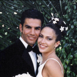 © ABACA. 1997. Jennifer Lopez et son mari Ojani Noa