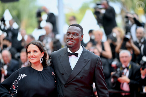 Helene Sy et Omar Sy arrivant à la projection de Top Gun : Maverick dans le cadre du 75ème Festival de Cannes le 18 mai 2022 à Cannes, France. Photo par Franck Castel/ABACAPRESS.COM