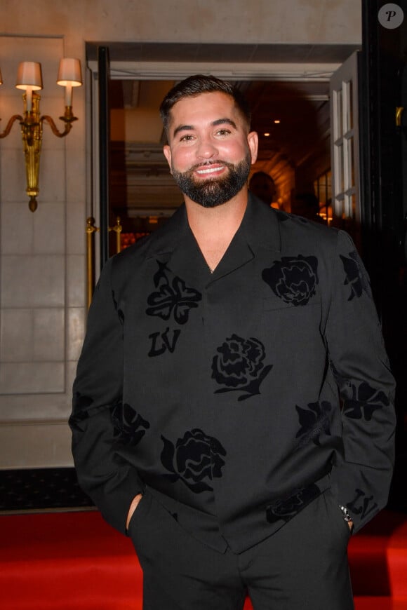 Exclusif - Kendji Girac - Arrivées à la 11ème édition de la soirée Global Gift Gala à l'hôtel Four Seasons George V à Paris le 30 septembre 2023. © Alexandre Fay / Bestimage 