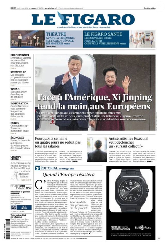 Le Figaro, 6 mai 2024.