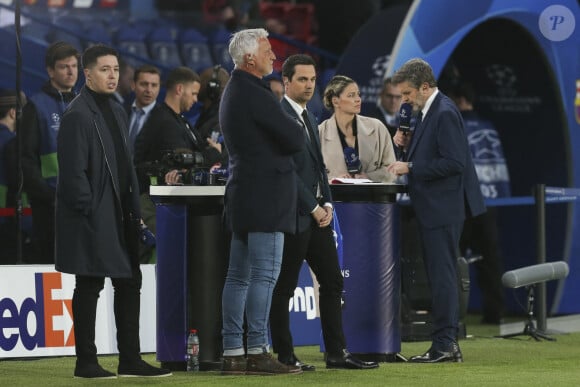 L'ancienne joueuse et consultante était au Parc des Princes pour le match PSG-Dortmund

Samir Nasri - David Ginola - Laure Boulleau - Hervé Mathoux - Quart de finale aller de Ligue des champions: Le PSG s'est incliné à domicile face au FC Barcelone (2-3) au Parc des Princes à Paris le 10 avril 2024.