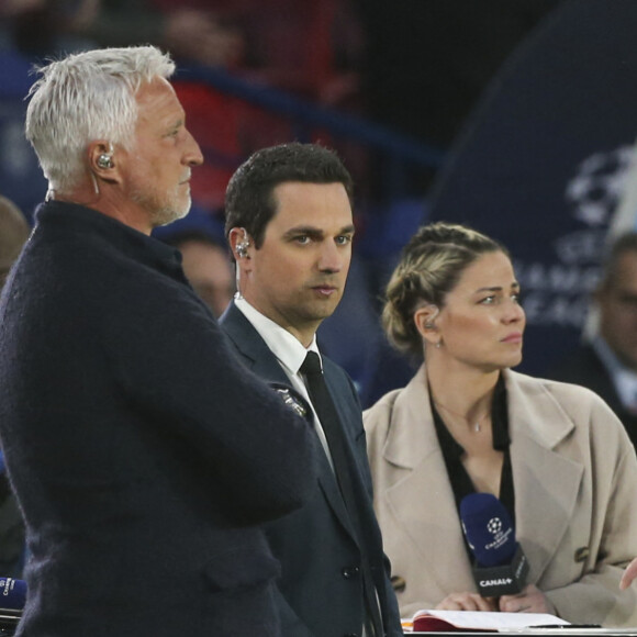 L'ancienne joueuse et consultante était au Parc des Princes pour le match PSG-Dortmund

Samir Nasri - David Ginola - Laure Boulleau - Hervé Mathoux - Quart de finale aller de Ligue des champions: Le PSG s'est incliné à domicile face au FC Barcelone (2-3) au Parc des Princes à Paris le 10 avril 2024.