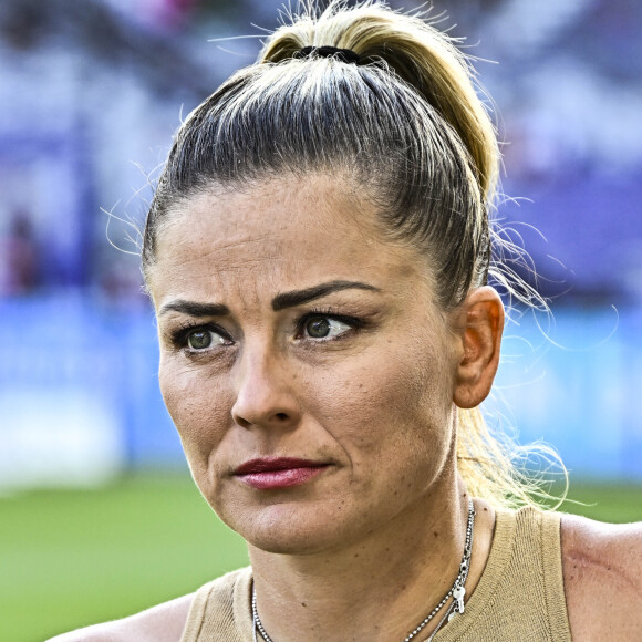 Laure Boulleau recadrée par un collègue

Laure Boulleau - Match de championnat de Ligue 1 Uber Eats opposant le Toulouse FC (TFC) et le Paris Saint-Germain au stade TFC à Toulouse, France. Le match s'est terminé sur un match nul 1-1. © Thierry Breton/Panoramic/Bestimage