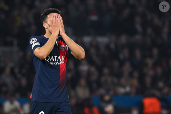 Goncalo Ramos pendant le match entre le Paris Saint Germain et le Borussia Dortmund au Parc Des Princes le 7 mai 2024 à Paris, France.