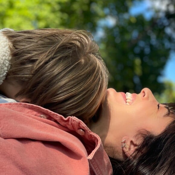 Nolwenn Leroy avec son fils Marin pour la fête des Mères.