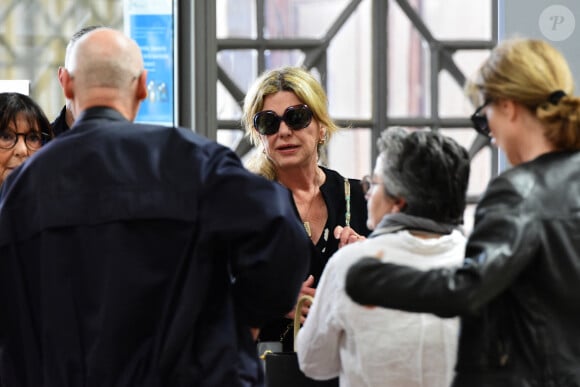 Jeane Manson - Arrivées au procès en diffamation de Coline Berry envers Jeane Manson au tribunal de Lyon. Le 7 mai 2024