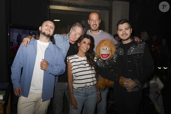 Exclusif - No Web - McFly, Franck Dubosc, Reem Kherici, Carlito, Jeff Panacloc - Backstage de l'enregistrement de l'émission "Morning Night", présentée par M.Youn, B.Morgaine et V.Desagnat, et diffusée le 3 janvier sur M6 © Jack Tribeca / Bestimage