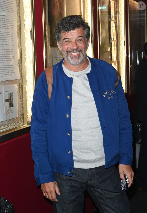 Stéphane Plaza - Générale du spectacle de "Larsène" au théâtre de la Gaîté-Montparnasse à Paris le 3 avril 2023. © Coadic Guirec/Bestimage