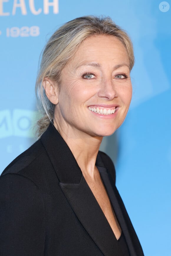Anne-Sophie Lapix - Photocall du dîner d'ouverture du 77ème Festival International du Film de Cannes, au Carlton. Le 14 mai 2024 © Borde-Jacovides-Moreau / Bestimage 