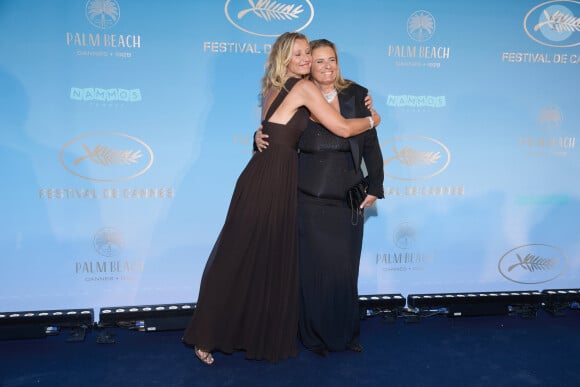 Alexandra Lamy, Lisa Azuelos - Photocall du dîner d'ouverture du 77ème Festival International du Film de Cannes, au Carlton. Le 14 mai 2024 © Borde-Jacovides-Moreau / Bestimage 