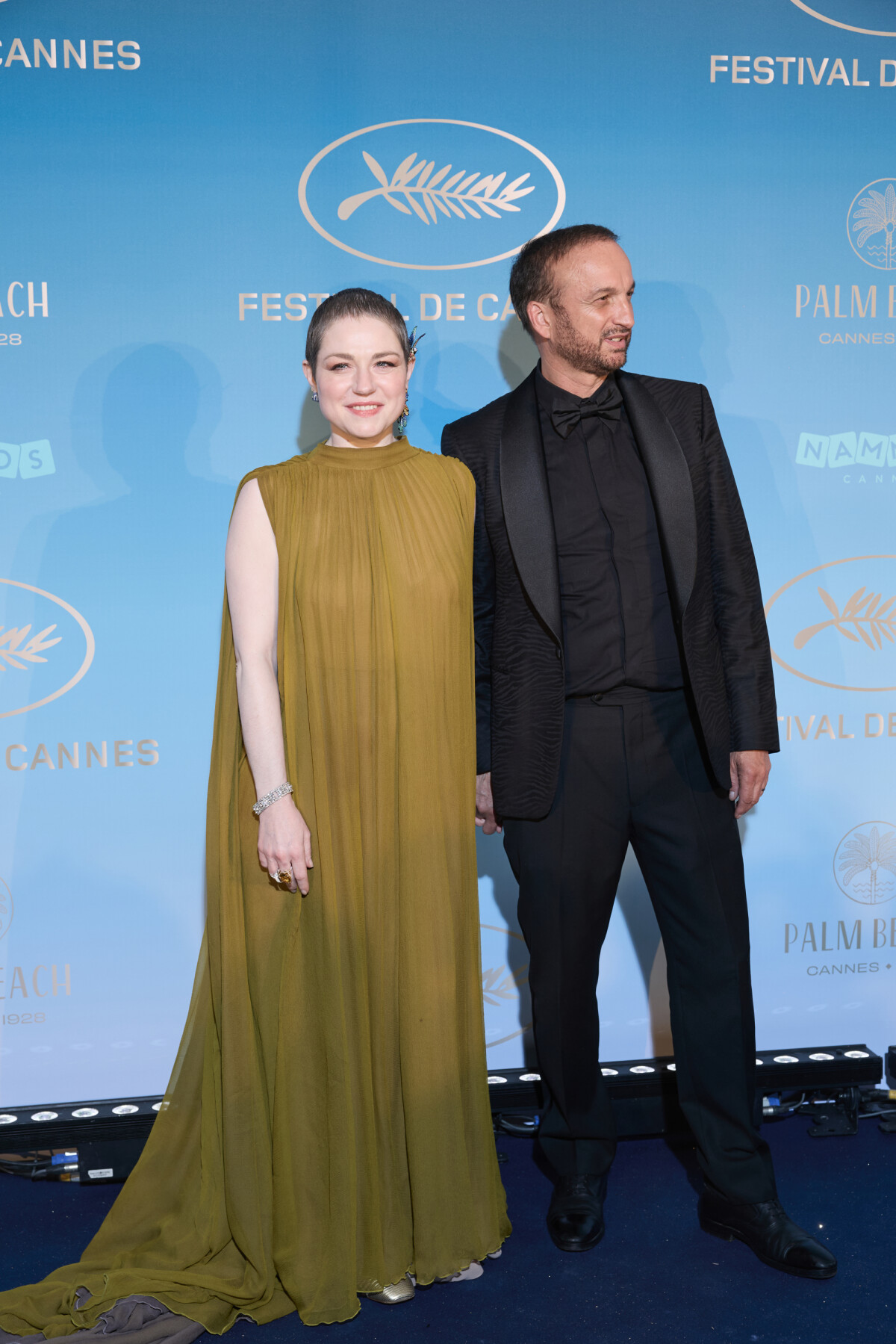 Photo Emilie Dequenne et son mari Michel Ferracci Photocall du